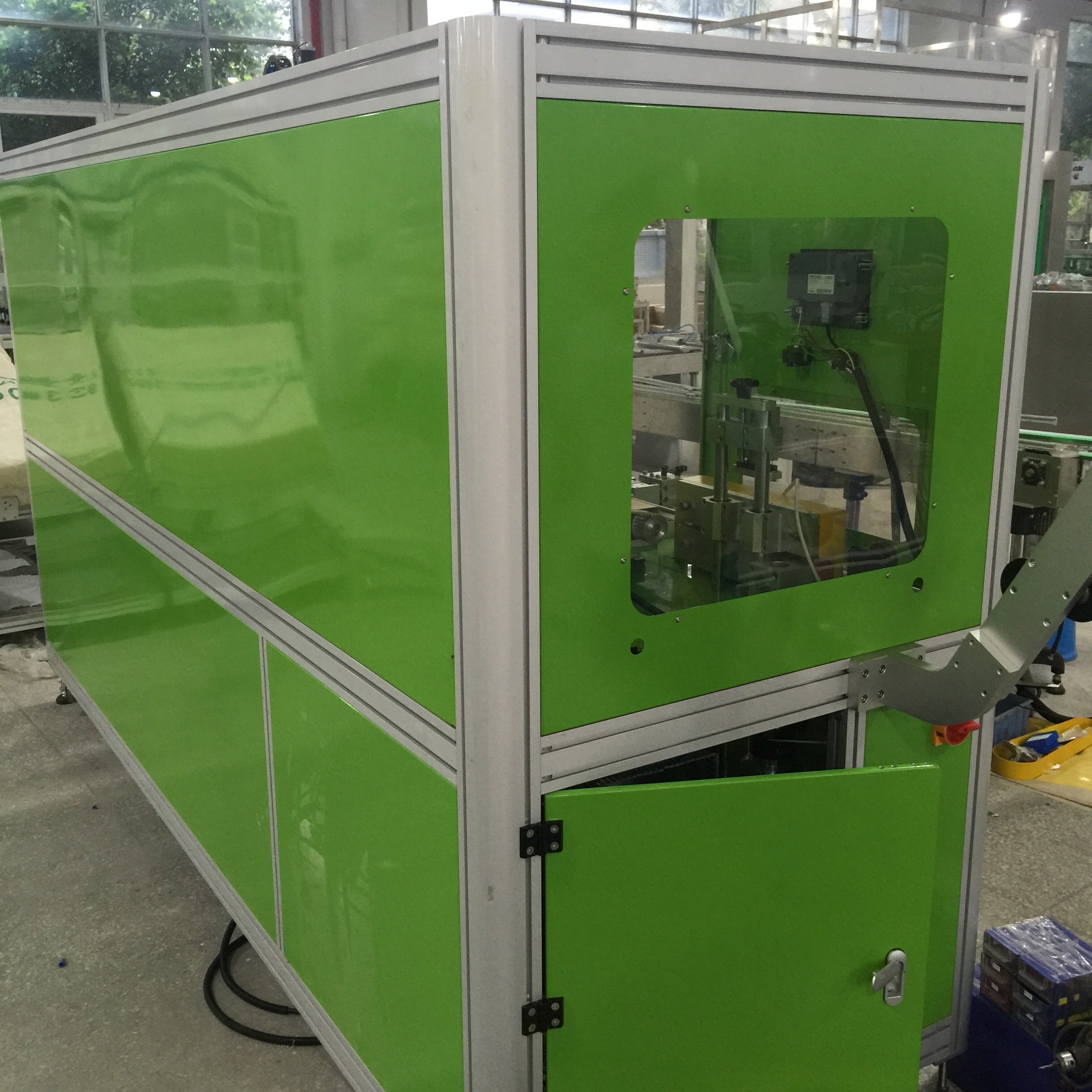 Window Regulator Cnc Pipe Cutting Machine , Tube Sawing Machines Fixed Length
