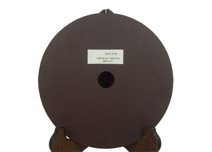 Industrial Precision Cutting Wheel 255*1.5*32mm  4700 R/Min For Permalloy