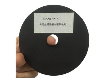 Ultra Thin Metal Cutting Wheel 105*0.8*16mm For Slotting Process Durable