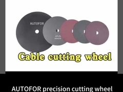 Car cable cutting wheel