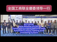 AUTOFOR New Release of CNC Centerless Grinding Machine with Automatic Chuck Loading and Unloading Sy