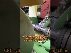 CNC cylindrical grinding machine with automatic loading and unloading of drill chucks