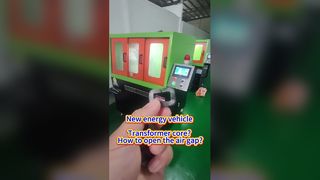 New energy vehicle - Transformer core? How to open the air gap?